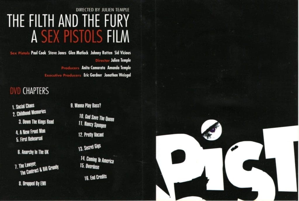 DVD Sex Pistols The Filth And The Fury Vinylgroovemusic Au