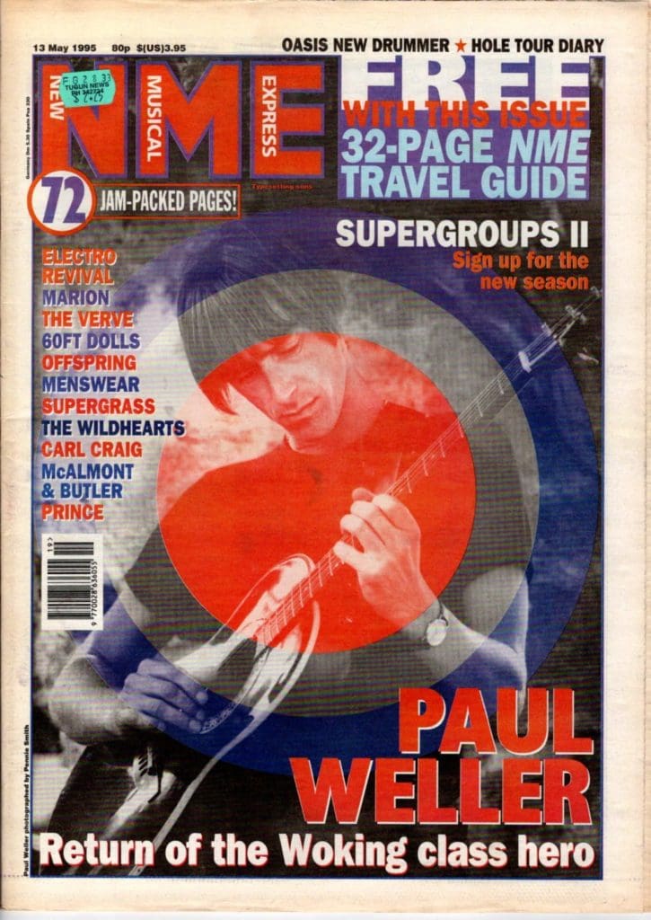 magazine-nme-uk-may-13th-1995-paul-weller-vinylgroovemusic-au