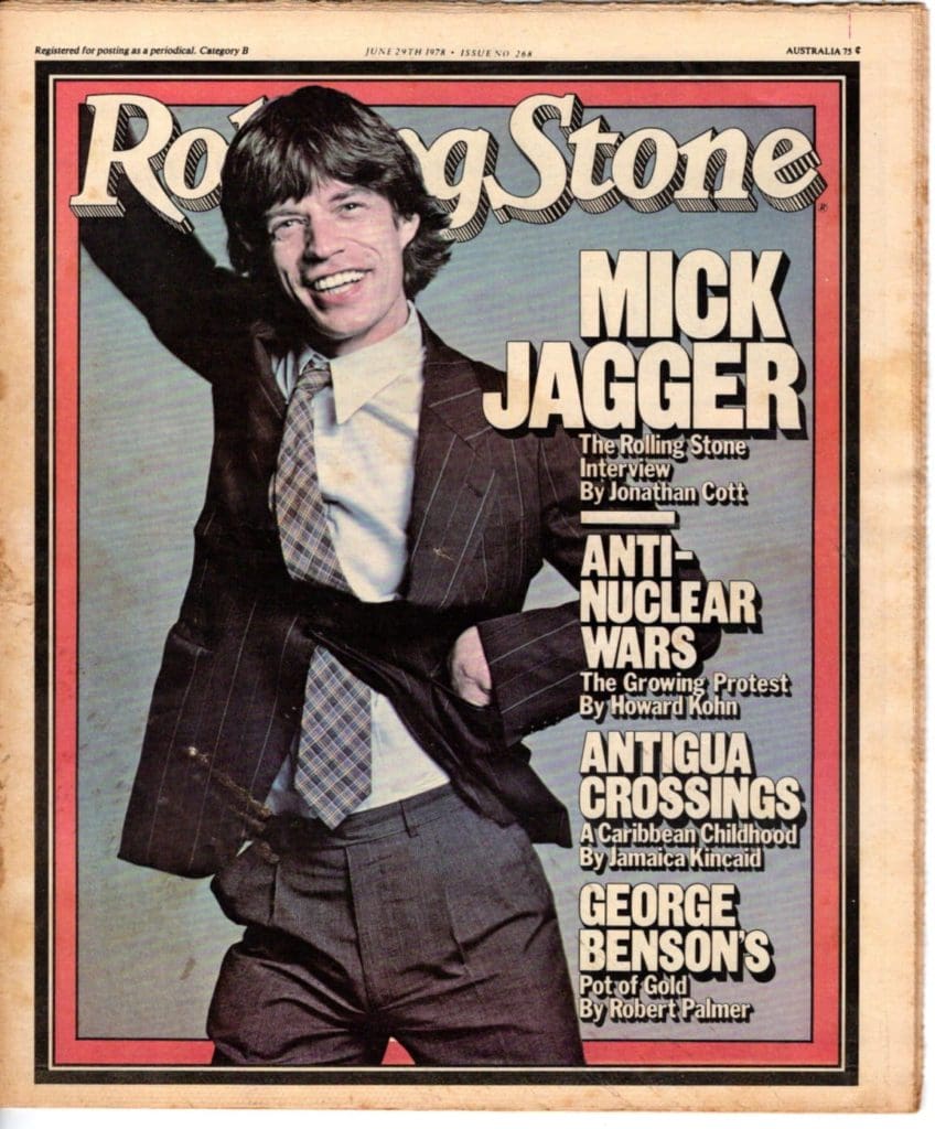 Magazine - Rolling Stone No.268 Mick Jagger - vinylgroovemusic.com.au